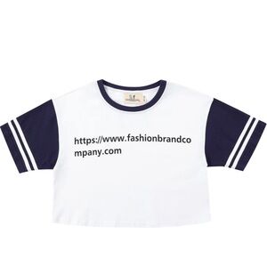FBC URL Oversized Crop Tee